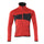 Mascot Accelerate Microfleece Jacket with Zipper #colour_traffic-red-black