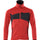 Mascot Accelerate Knitted Cardigan with Zipper #colour_traffic-red-black