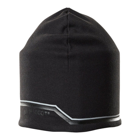 Mascot Complete Knitted Hat #colour_black