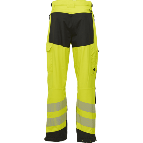 ELKA Visible Xtreme Stretch Waist Trousers 182400R #colour_hi-vis-yell-black