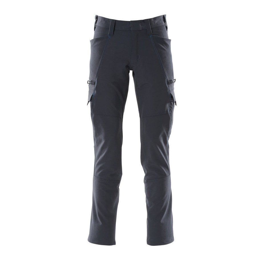 Mascot Accelerate Ultimate Stretch Trousers with Thigh Pockets - Dark Navy #colour_dark-navy