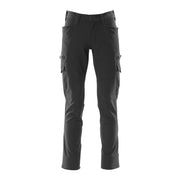 Mascot Accelerate Ultimate Stretch Trousers with Thigh Pockets - Black #colour_black