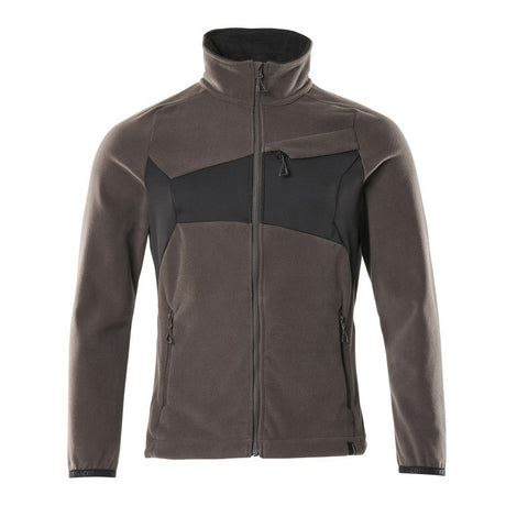 Mascot Accelerate Fleece Jacket with Fleece Jacket #colour_dark-anthracite-black