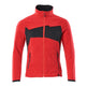 Mascot Accelerate Fleece Jacket with Fleece Jacket #colour_traffic-red-black