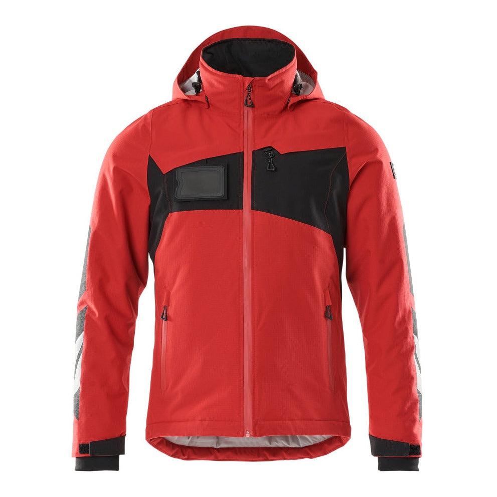 Mascot Accelerate Winter Jacket with CLIMascot #colour_traffic-red-black