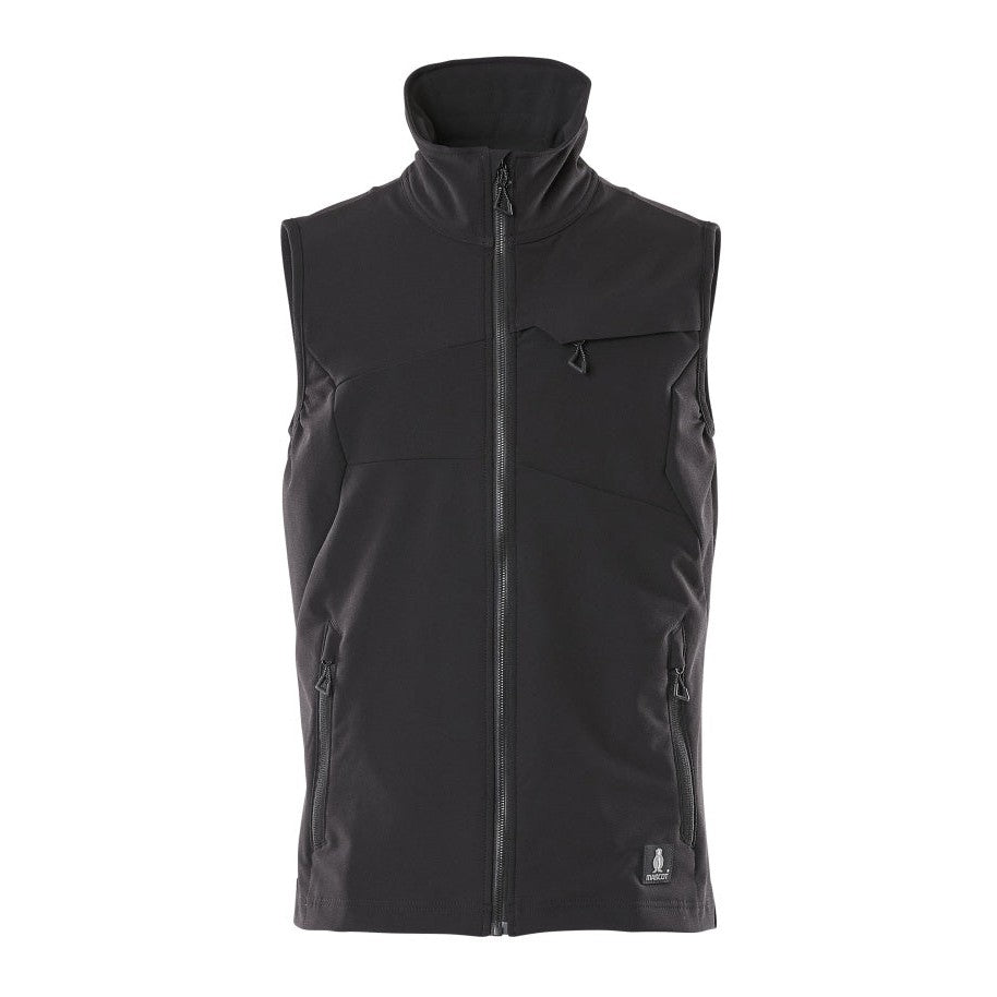 Mascot Accelerate Ultimate Stretch Lightweight Gilet #colour_black