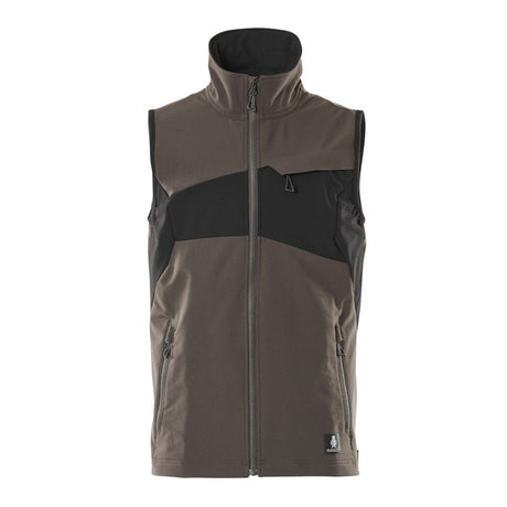 Mascot Accelerate Ultimate Stretch Lightweight Gilet #colour_dark-anthracite-black