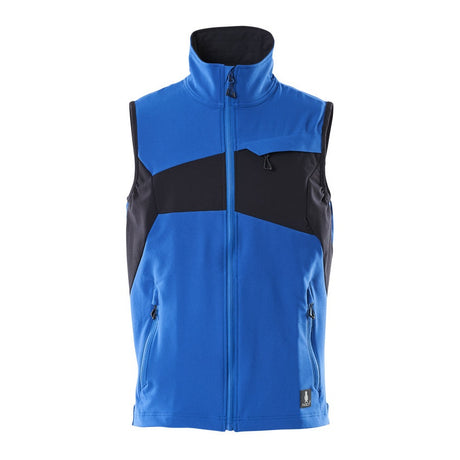 Mascot Accelerate Ultimate Stretch Lightweight Gilet #colour_azure-blue-dark-navy