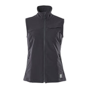 Mascot Accelerate Ladies Ultimate Stretch Light Gilet Jacket #colour_dark-navy