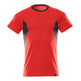 Mascot Accelerate Modern Fit T-shirt #colour_traffic-red-black