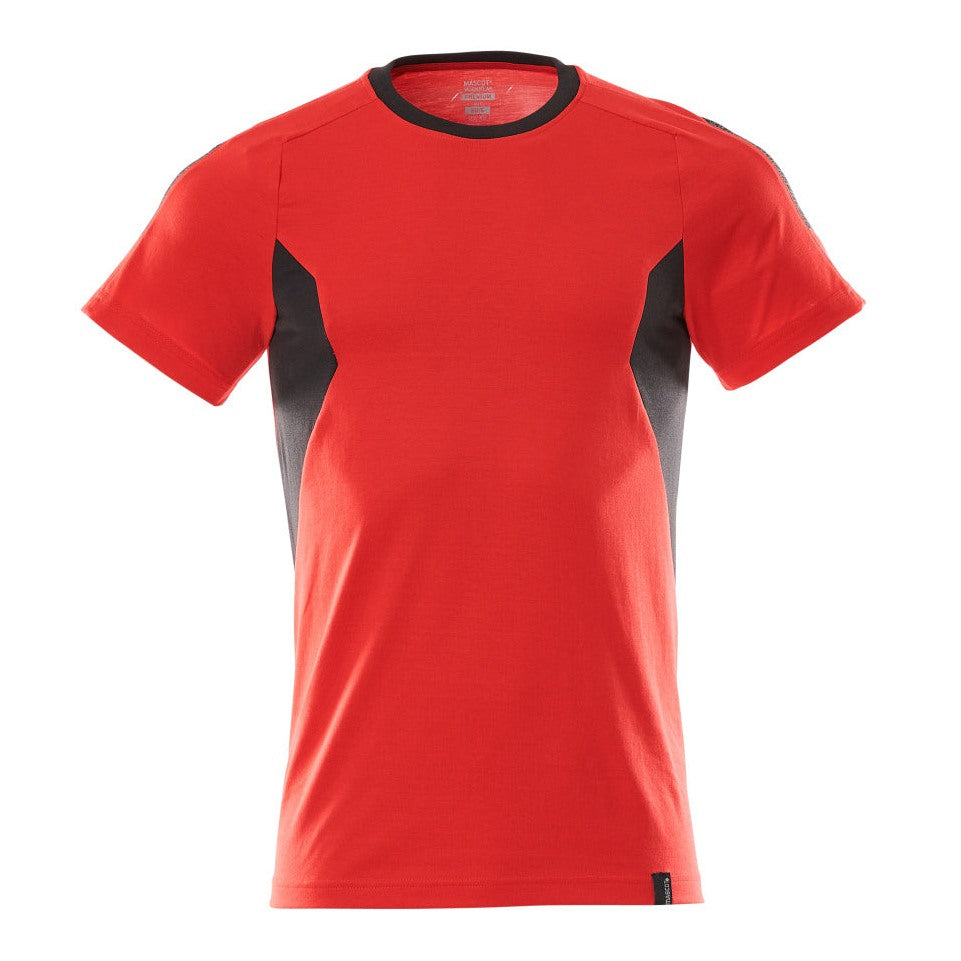 Mascot Accelerate Modern Fit T-shirt #colour_traffic-red-black