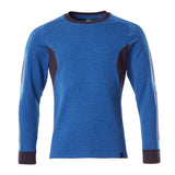 Mascot Accelerate Modern Fit Sweatshirt #colour_azure-blue-dark-navy