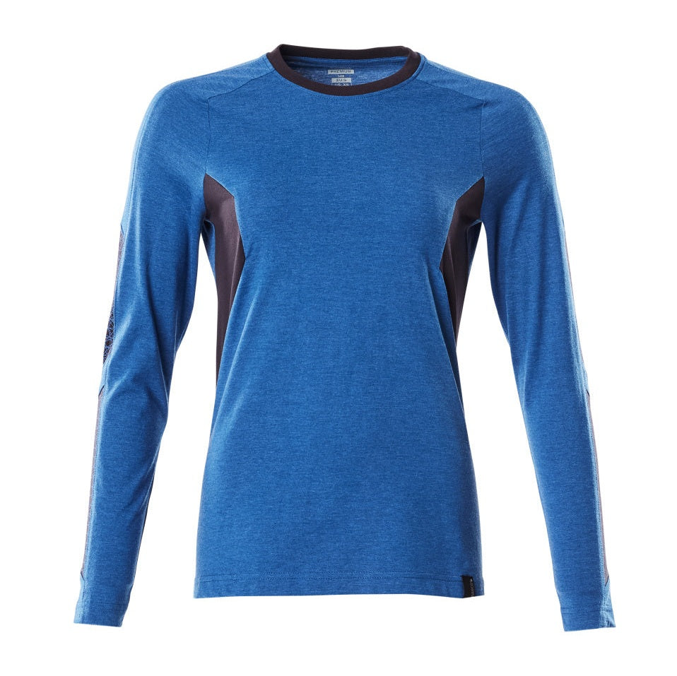 Mascot Accelerate Ladies Long-Sleeved T-Shirt #colour_azure-blue-dark-navy