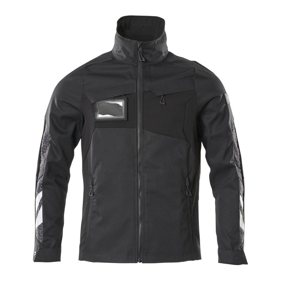 Mascot Accelerate Work Jacket with Stretch Zones #colour_black