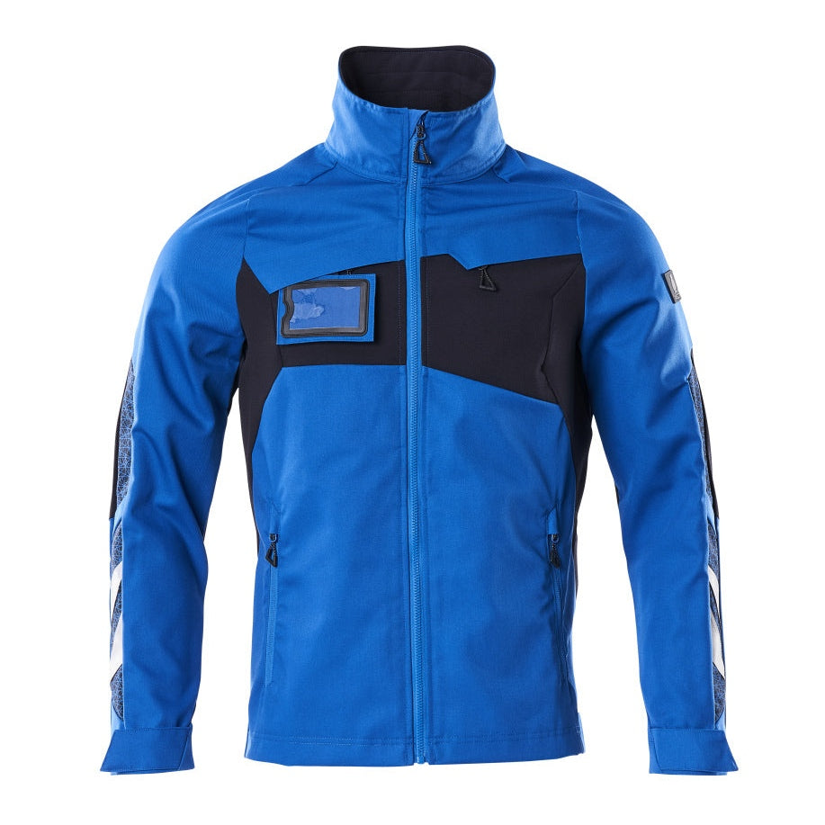 Mascot Accelerate Work Jacket with Stretch Zones #colour_azure-blue-dark-navy