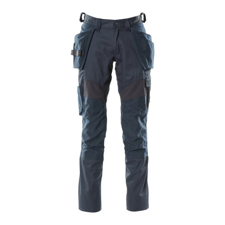 Mascot Accelerate Trousers with Holster Pockets #colour_dark-navy