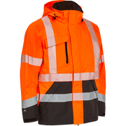 ELKA Visible Xtreme Stretch Jacket 186000R #colour_hi-vis-orange-black