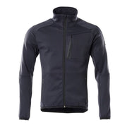 Mascot Unique Modern Fit Microfleece Jacket with Zipper #colour_dark-navy