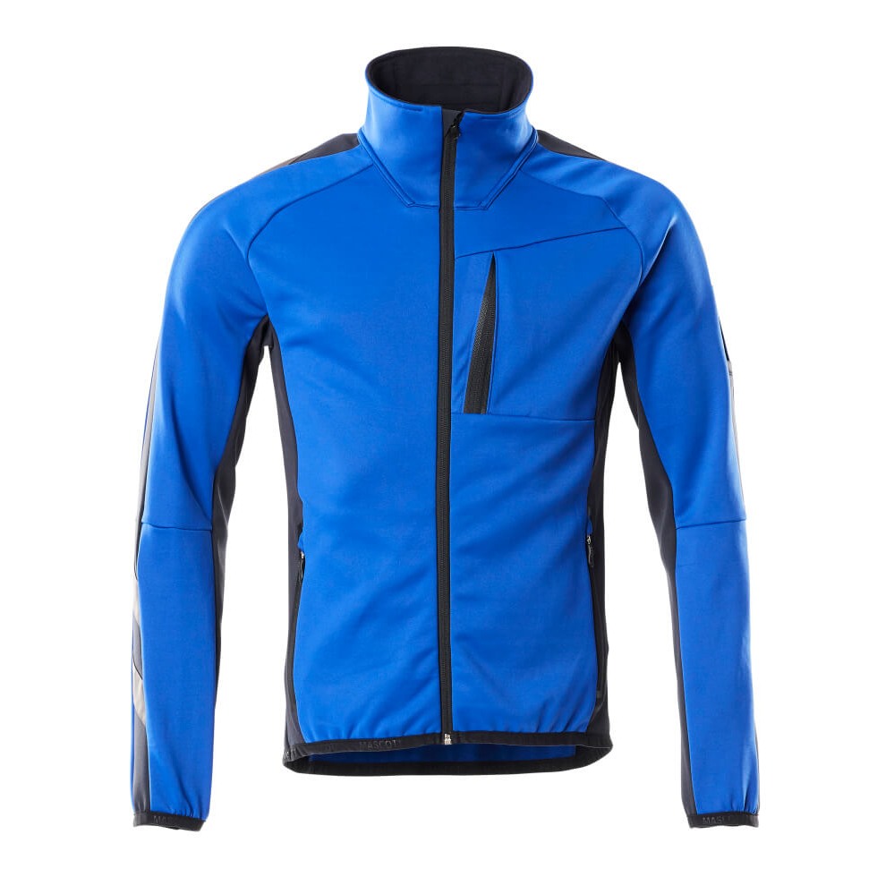 Mascot Unique Modern Fit Microfleece Jacket with Zipper #colour_royal-dark-navy