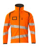Mascot Accelerate Safe Softshell Jacket #colour_hi-vis-orange-dark-anthracite