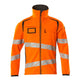 Mascot Accelerate Safe Softshell Jacket #colour_hi-vis-orange-dark-anthracite