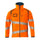 Mascot Accelerate Safe Softshell Jacket #colour_hi-vis-orange-dark-petroleum