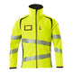 Mascot Accelerate Safe Softshell Jacket #colour_hi-vis-yellow-black