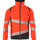 Mascot Accelerate Safe Ultimate Stretch Work Jacket #colour_hi-vis-red-dark-navy