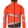 Mascot Accelerate Safe Ultimate Stretch Work Jacket #colour_hi-vis-red-dark-anthracite