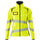 Mascot Accelerate Safe Ladies Fit Softshell Jacket #colour_hi-vis-yellow-dark-navy