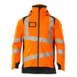 Mascot Accelerate Safe Lightweight Winter Jacket with CLIMascot - Hi-Vis Orange/Dark Navy #colour_hi-vis-orange-dark-navyMascot Accelerate Safe Lightweight Winter Jacket with CLIMascot - Hi-Vis Orange/Dark Navy #colour_hi-vis-orange-dark-navy