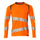 Mascot Accelerate Safe Modern Fit Long-Sleeved T-shirt #colour_hi-vis-orange-moss-green