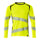Mascot Accelerate Safe Modern Fit Long-Sleeved T-shirt #colour_hi-vis-yellow-dark-navy