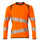 Mascot Accelerate Safe Modern Fit Sweatshirt #colour_hi-vis-orange-dark-navy