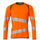 Mascot Accelerate Safe Modern Fit Sweatshirt #colour_hi-vis-orange-moss-green