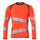 Mascot Accelerate Safe Modern Fit Sweatshirt #colour_hi-vis-red-dark-navy