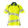 Mascot Accelerate Safe Ladies Fit Polo Shirt #colour_hi-vis-yellow-dark-petroleum