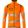 Mascot Accelerate Safe Microfleece jacket with Zip #colour_hi-vis-orange-moss-green