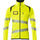 Mascot Accelerate Safe Microfleece jacket with Zip #colour_hi-vis-yellow-dark-navy