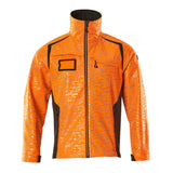 Mascot Accelerate Safe Softshell Jacket with Reflectors #colour_hi-vis-orange-dark-anthracite