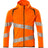 Mascot Accelerate Safe Hoodie with Zipper #colour_hi-vis-orange-dark-anthracite