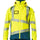 Mascot Accelerate Safe Lightweight Lined Outer Shell Jacket #colour_hi-vis-yellow-dark-petroleum