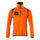 Mascot Accelerate Safe Microfleece Jacket with Half Zip #colour_hi-vis-orange-dark-anthracite