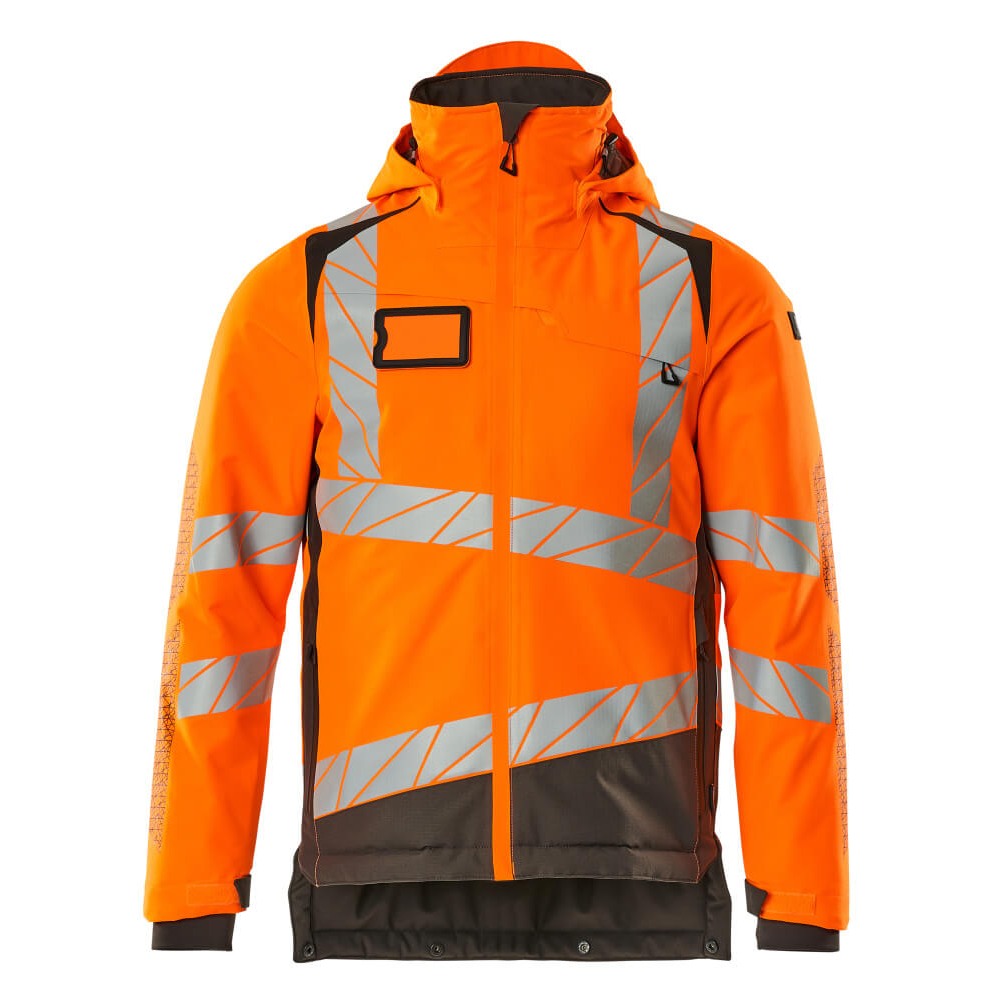 Mascot Accelerate Safe Winter Jacket with CLIMascot #colour_hi-vis-orange-dark-anthracite