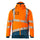 Mascot Accelerate Safe Winter Jacket with CLIMascot #colour_hi-vis-orange-dark-petroleum