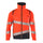 Mascot Accelerate Safe Work Jacket with Stretch Zones #colour_hi-vis-red-dark-navy