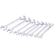 Draper Metric Midget Open End Spanner Set (8 Piece)