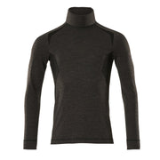 Mascot Crossover Lightweight Thermal Under Shirt #colour_dark-anthracite-black