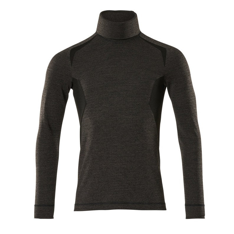 Mascot Crossover Lightweight Thermal Under Shirt #colour_dark-anthracite-black