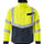 Mascot Multisafe Pilot Jacket with Quilted Lining #colour_hi-vis-yellow-dark-navy